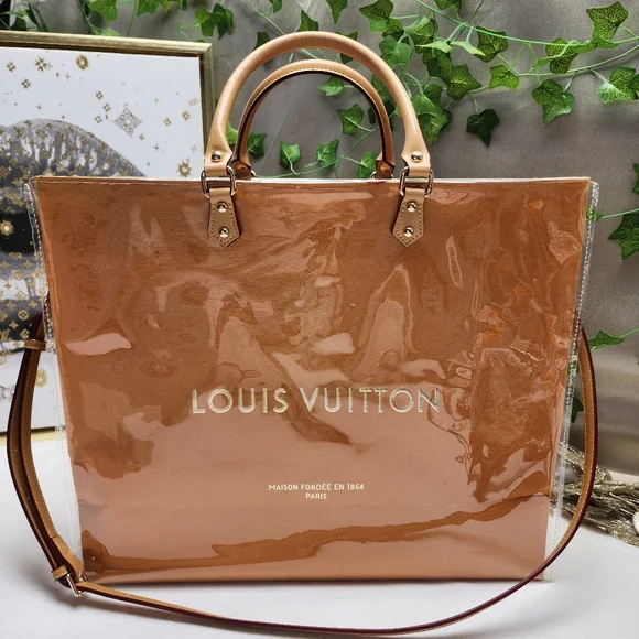 Authentic Louis Vuitton Retail Shopping Bag in A PVC Tote Limited Edition - Picture 3 of 9